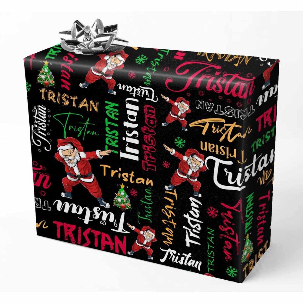 AOFUN Personalized Birthday Gifts Funny Gift Bags For Adults Custom Wrapping Paper Happy Anniversary Wrapping Paper Love Wrapping Paper 3 Rolls 58" x 23"