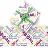 AOFUN Wrapping Paper for Him, Baby Girl, Baby Shower, 1st Birthday - Custom Name Text - 5 Rolls 58" x 23" view 2