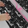 AOFUN Personalized Christmas Gift Customized Wrapping Paper Happy Birthday Gift Wrap Personalized Name Heart 3 Rolls 58"" x 23"", Style 3 view 4