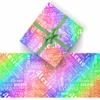 AOFUN Personalized Logo Gift for Boys Girls Men Women Fashion Birthday Gift Anniversary Wrapping Paper For Her Unique Wrapping Paper 2 Rolls 58"" x 23"", Style 25 view 2