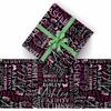 AOFUN Custom Gifts Happy Anniversary Wrapping Paper Baby Christmas Wrapping Paper Wrapping Paper For Him Custom Gift Wrapping Paper 5 Rolls 58" x 23" view 2