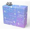 AOFUN Custom Name Wrapping Paper Love Wrapping Paper Paper Gifts Mens Birthday Wrapping Paper Personalized Name Gift 3 Rolls 58"" x 23"", Style 17 view 1