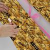 AOFUN Boys Mens Wrapping Paper - Custom Name Text Wrapping Papper Roll with Printed Name - Birthday 5 Rolls 58" x 23" view 4