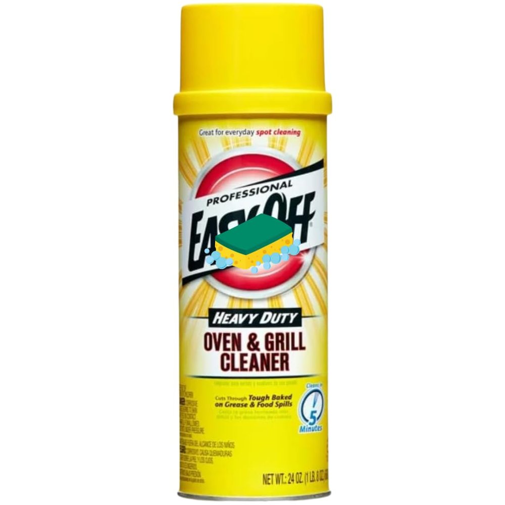 LiteZout Easy-Off Professional Oven & Grill Cleaner, 24oz cans (2 pack)
