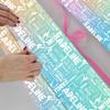 AOFUN Custom Gift Wrapping Paper Cool Wrapping Paper Designer Wrapping Paper Custom Name Gift Wrapping Paper Baby Christmas Wrapping Paper 1 Roll 58" x 23" view 4