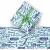 AOFUN Personalized Gift Wrapping Paper Personalized Christmas Gift Funny Gifts Christmas Wrapping Supplies Anniversary Wrapping Paper For Her 1 Roll 58"" x 23"", Style 15 view 2
