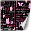 AOFUN Custom Name Wrapping Paper Christmas Gift Wrapping Cute Gifts For Best Friends Birthday Wrapping Valentines Paper Wrapping Paper For Him 5 Rolls 58" x 23" view 3