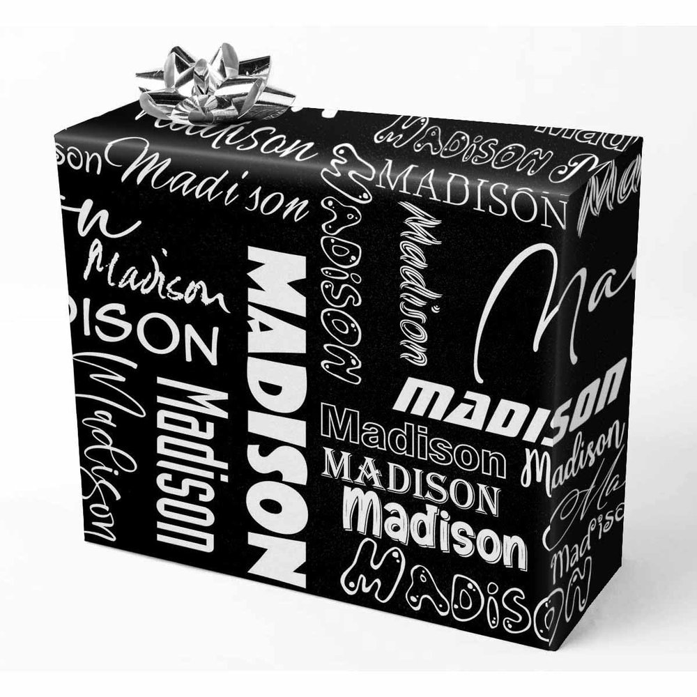 AOFUN Birthday Wrapping Paper for Men & Baby - Personalized Gifts, 3 Rolls, 58" x 23" Each