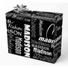 AOFUN Birthday Wrapping Paper for Men & Baby - Personalized Gifts, 3 Rolls, 58" x 23" Each view 1