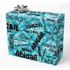 AOFUN Wrapping Paper For Boys Fashion Birthday Gift Birthday Wrapping Paper For Men With Name/Date Funny Gift For Friend Mens Wrapping Paper Multi Color 5 Rolls 58" x 23" view 1