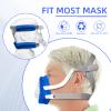 NATAKU CPAP' Mask Liners/Strap Covers Kit - Compatible with AirFit F20 for Reducing Air Leakage, Soft Strap Covers for Most Headgear Strap Reduce Red, NOT for Quattro, F30/Nasal Mask view 2