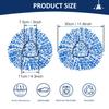 6 Pack Spin Mop Replace Head  for O-cedar RinseClean 2 Tank Spin Mop,Mop Head Refill Replacement For O-cedar RinseClean 2 Tank System - Easy to Replace,100% Microfiber, All Floor Surface Clean view 3