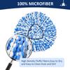 6 Pack Spin Mop Replace Head  for O-cedar RinseClean 2 Tank Spin Mop,Mop Head Refill Replacement For O-cedar RinseClean 2 Tank System - Easy to Replace,100% Microfiber, All Floor Surface Clean view 4
