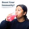 Drinklits Lemon & Strawberry Immunity Tablets with Vitamins, Electrolytes, and Botanicals (2) Tube Bundle (10 Tablets per Tube) view 3