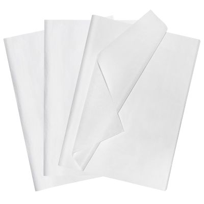 120 Sheets 20"X14" White Tissue Paper for Gift Bags Wrapping, Art Tissue Paper Bulk for Weddings Birthday Party Crafts Decoration