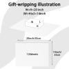 120 Sheets 20"X14" White Tissue Paper for Gift Bags Wrapping, Art Tissue Paper Bulk for Weddings Birthday Party Crafts Decoration view 2