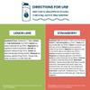 Drinklits Lemon-Lime Electrolyte Hydration & Strawberry Immune Support Tablets (2) Tube Combo Pack | Great Taste  Gluten Free  Daily Use | 20 Servings (10 Tablets Per Tube) view 4