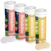 Drinklits Lemon & Strawberry Daily Immunity Tablets (4) Tube Bundle | Vitamin C Boost + Antioxidants + Electrolytes + 0g Sugar | 40 Servings - 10 Tablets Each view 1