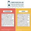 Drinklits Lemon & Strawberry Daily Immunity Tablets (4) Tube Bundle | Vitamin C Boost + Antioxidants + Electrolytes + 0g Sugar | 40 Servings - 10 Tablets Each view 4