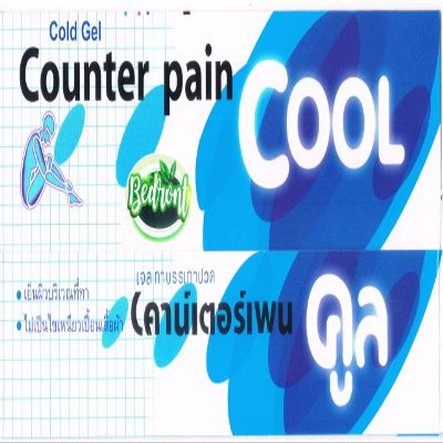 Bedront Counter Pain Cool Gel 120G for Massage and Relaxation, Sports Activity