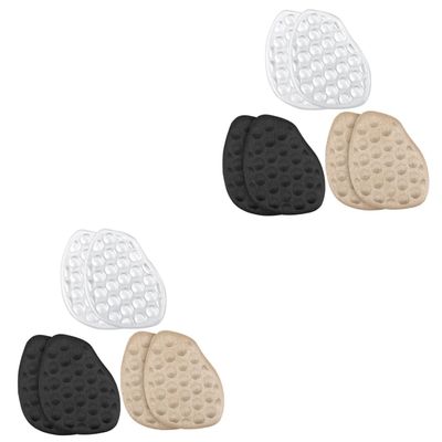 NOLITOY 6pairs Foot Pain Relief Products Gel Heel Cushion Inserts Forefoot Pad for Women Comfortable High Heel Pads Non-Slip Foot Support