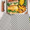 Kichvoe 50sheets Greaseproof Food Wrapping Paper Oil Baking Liner for Sandwiches Burgers and Fried Foods Compact and Lightweight for Cafes and Bakeries view 3