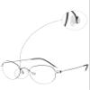 DROGO 3 Pairs Silicone Eyeglass Nose Pads, 9mm Circular Rectangle Replacement Nose Pieces, Anti-Slip Plug-in Nose Pads view 4