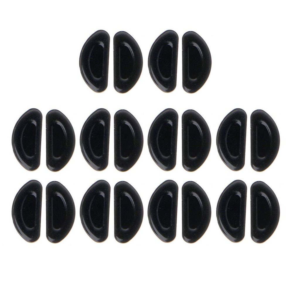 10Pairs Adhesive Eyeglasses Nose Pads D Anti-Slip Soft Silicone Nose Pads Eye Glasses Nose Pads Replacements