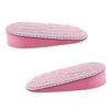 NOLITOY 6pairs Invisible Height Increase Insoles for Women Comfortable Massage Shoe Lifts Soft and Elastic Heel Pads for Sneakers Canvas Shoes Pink view 1