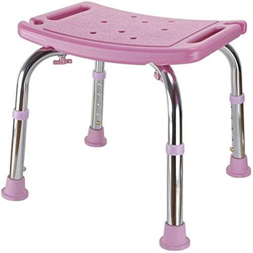 Bathroom Stools Bath Stool Antislip Shower Seat Stool Shower Chair and Seats/Bathroom Stool for Adults for Disabled and Pregnant Women and Elderly Five Adjustable Height Suitable for People of