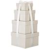 Briful Square Gift Boxes with Lids 4PCS Gift Box for Presents Nesting Assorted Sizes Present Boxes for Christmas Birthday Valentines Party Gift Wrap view 1