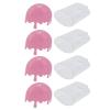 Candy Box, 12Pcs Ice Cream Shape Candy Box, Ice Cream Cakesicle Boxes Set, Reusable Plastic Candy Case Container, Party Favors And Gifts, Candy Case Container For Weddings Bridal Showers(pink) view 1