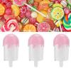 Candy Box, 12Pcs Ice Cream Shape Candy Box, Ice Cream Cakesicle Boxes Set, Reusable Plastic Candy Case Container, Party Favors And Gifts, Candy Case Container For Weddings Bridal Showers(pink) view 4