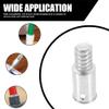 Beavorty 2pcs Threaded Tip Replacement Pole Adapter for Mop Handle Threaded End Handle Tips for Wood Poles Adapter for Broom Connector for Telescopic s for Handle view 4