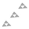 9pcs Triangle Mop Replacement Pads Microfiber Chenille Mop Refill for Easy Cleaning Hardwood Tile More Washable Reusable Replacement Accessories view 1