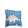 Boo Boo Rice Bag for Kids, Soft Fabric Cold Pack, Cold Hot Therapy, Ice Packs, First Aid Injuries Toothache, Breast Feeding, Reusable Eco Friendly Non toxic, Cute warm Compress (Blue Dinos) view 1