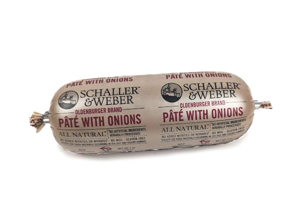 Schaller & Weber Onion WIth Pate 7oz (Pack of 12)