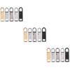 EXCEART 15pcs Multi-Function Removable Zipper Pulls for Backpacks Luggage and Jackets Accessories for Projects and Travel Use view 1