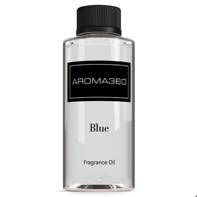 Aroma360 | Blue Diffuser Oil Blend | Luxury Essential Aromatherapy Reed Diffuser | Blue Cedar, Lavender and Eucalyptus | 6.7 fl oz 200mL