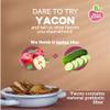 Baked Organic Yacon Chips by GOOD CHIPS! 100% Natural, Oil-Free, Only One Ingredient: Yacon Root, USDA Organic, Earthy Sweet Superfood, Good Source of Fiber - 1 oz bags - Pack of 8 view 3