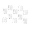 minkissy 20sets Finger Toothbrush Silicone Massagers for Oral Care Soft-Bristle Finger Toothbrushes for Newborns Includes Carrying Case view 1