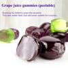 5 flavors Peeling fruit juice fudge,50% Juice Content gummy candy,White peach mango sugar,grape Litchi sugar soft candy Toffee,Healthy Candy SnacksChinese candy gift (Mixed flavor70g,5 box) view 4