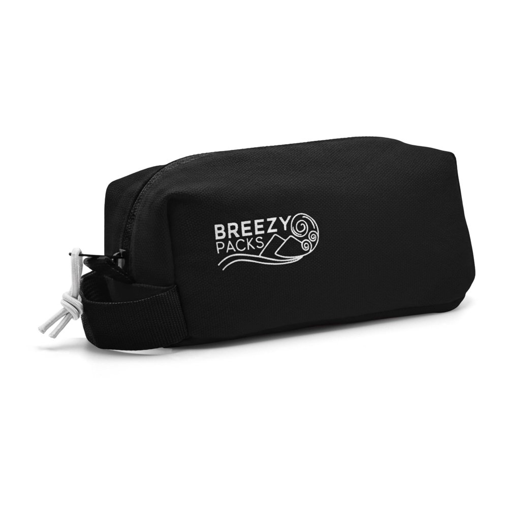 BreezyPacks Smart Insulin Cooler Travel Case, No Icepacks | Insulin Pen and EpiPen Carry Medical Bag | TSA-Approved Diabetic Case | Keep Medicine at Room Temp. | Breezy Extra (Black)