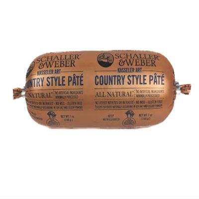 Generic Schaller & Weber Country Style Pate 7oz (Pack of 12)