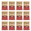Deluxe & Bla Bla 12 Pack Stuffed Rice Cake Whole Grain, Natural & Healthy Snack Gluten Free, Kosher Certificate & Low Calorie 28 Gr (Peanut Cream) view 1