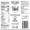 Deluxe & Bla Bla 12 Pack Stuffed Rice Cake Whole Grain, Natural & Healthy Snack Gluten Free, Kosher Certificate & Low Calorie 28 Gr (Peanut Cream) view 2