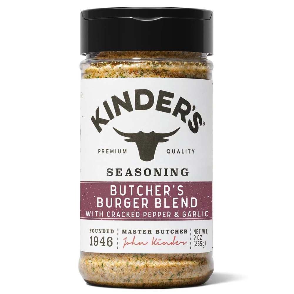 Kinder's Butcher's Burger Blend Seasoning, 9 Ounce