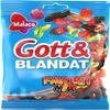 Malaco Gott & Blandat Gummy Licorice Set 4 Flavor packs - Chewy - Salmiakki - Gummy Candies - Sweets Candy Box -Sweden in a SOPOSOPO Box (Total of 4 items) SPSP view 4
