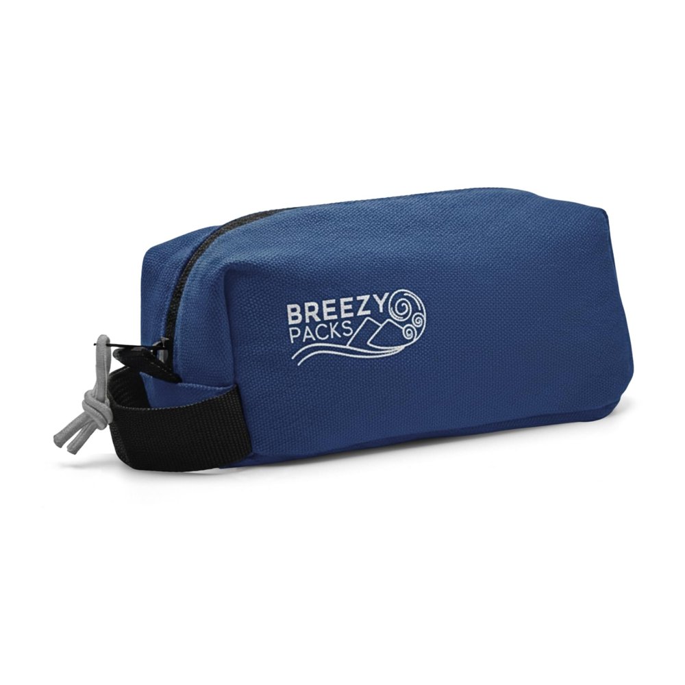BreezyPacks Smart Insulin Cooler Travel Case, No Icepacks | Insulin Pen and EpiPen Carry Medical Bag | TSA-Approved Diabetic Case | Keep Medicine at Room Temp. | Breezy Extra (Navy)