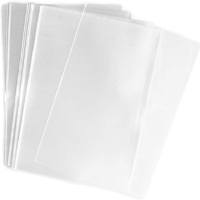 FgfAk 100 pcs 5x7 clear cellophane treat bags for Gift Wrapping,Packaging Candies,Dessert,Bakery, Cookies